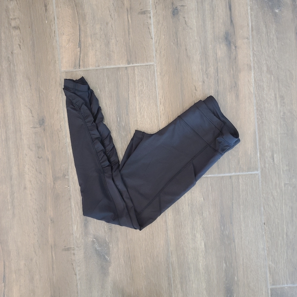 Lululemon black leggings size 8